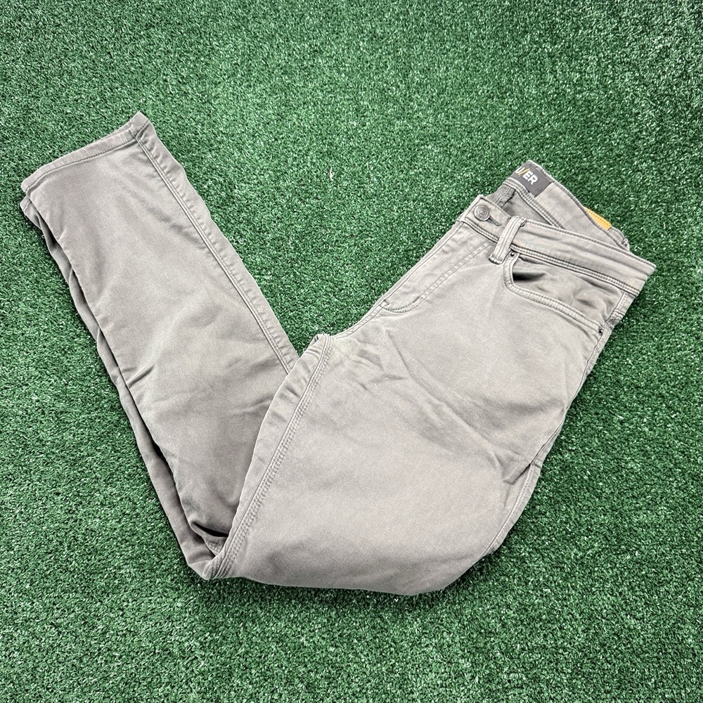 DU/ER N2X Relaxed Taper Straight Jeans Pants Size 30x32 Gray